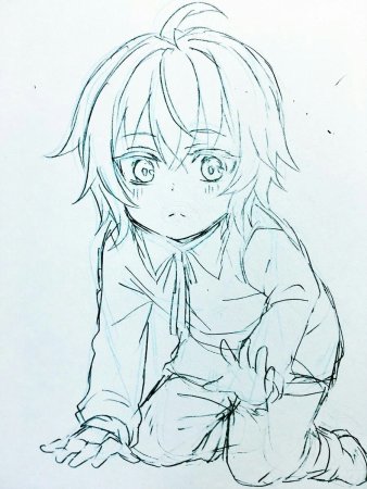 Рисование аниме для детей