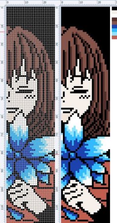 Вышивка крестом андертейл