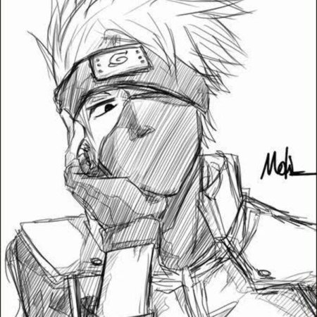 Какаши Хатаке скетч