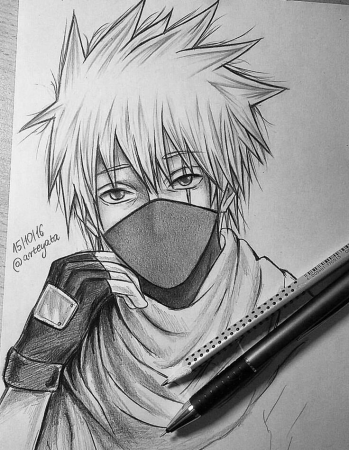 Какаши сенсей скетч