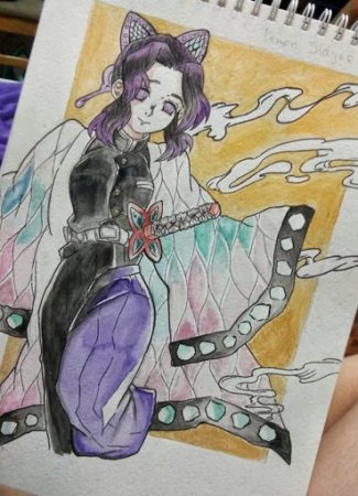 Клинок рассекающий демонов Sketchbook