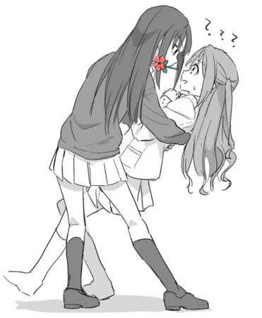 Аниме Юри референс