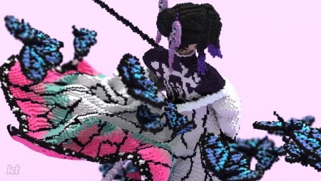 Пиксельная Шинобу