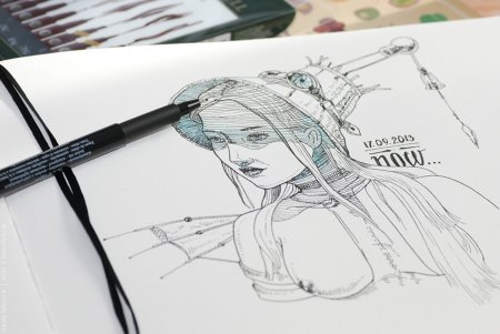 Скетчи лайнером