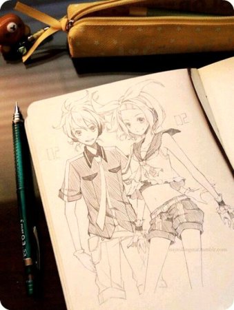 Скетчбук. Аниме