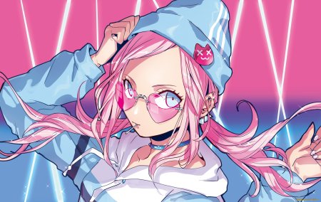 Аниме персонажи с ярко розовыми волосами