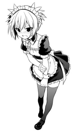Рем Ре Зеро Lineart