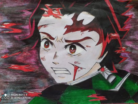 Танджиро Камадо раскраска