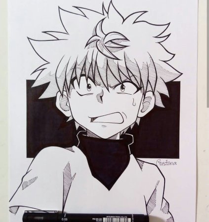 Киллуа набросок