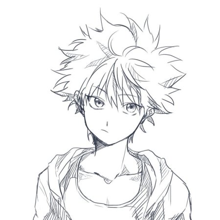 Киллуа аниме