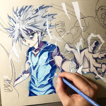 Тату Хантер х Хантер Киллуа