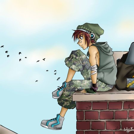 Аниме парни скейтеры