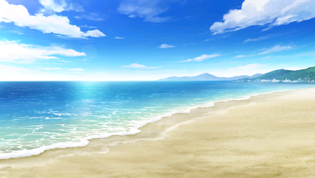 Море в мультяшном стиле