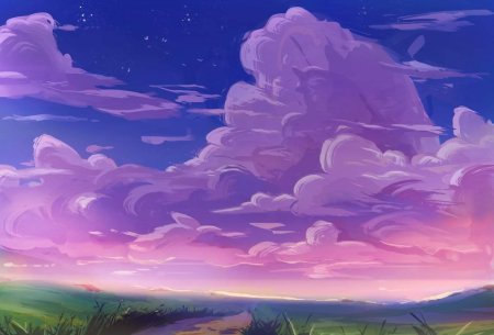 Аниме пейзаж