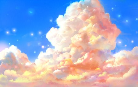 Небо из аниме