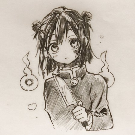 Рисунки аниме туалетный мальчик Ханако