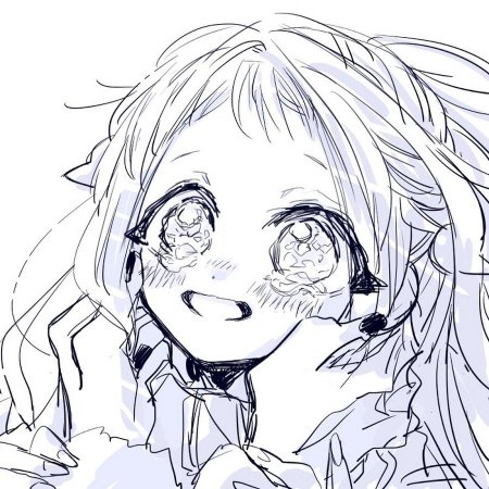 Раскраски аниме Ханако Сан