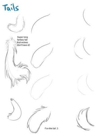 Референс волос аниме женских