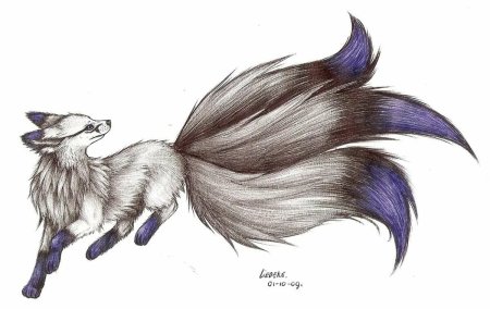 Кошачий хвост для рисования