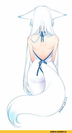 Фурри хвост референс