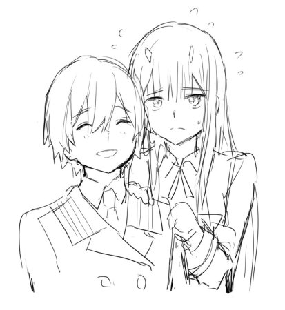 Раскраски аниме 02