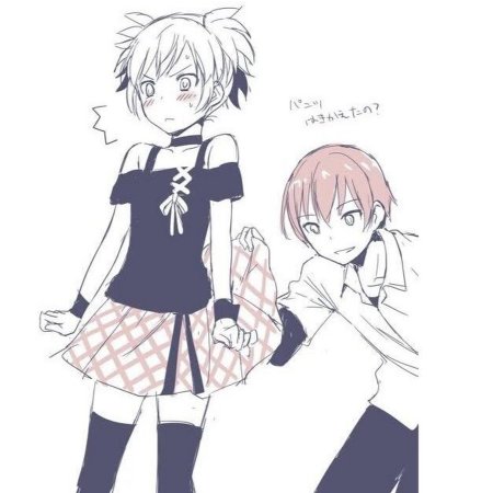 Нагиса в платье и карма 18