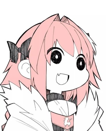 Чиби Астольфо Фейт