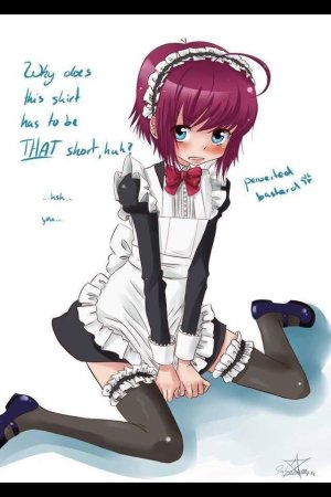 Аниме горничная фем бой