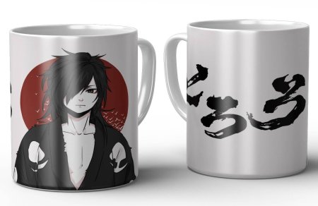 Принт для кружки аниме