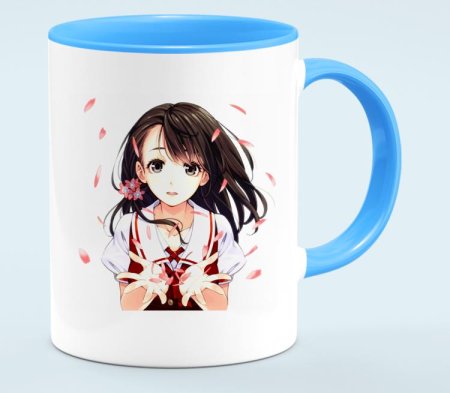 Кружка с аниме принтом