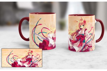 Кружка с рисунком аниме