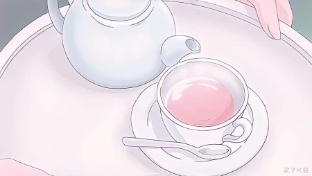 Аниме чай гиф