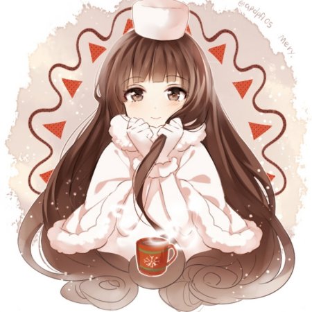 Тян с чашкой чая