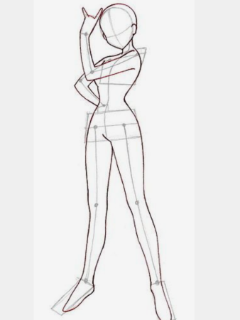 Тело человека для рисования