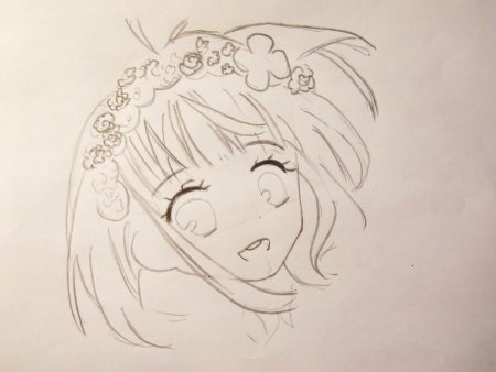 Украшение для рисования аниме