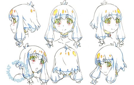 Украшение для рисования аниме