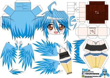 Monster Musume бумажные куклы