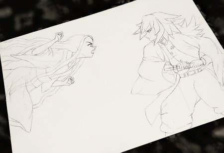 Клинок рассекающий демонов демоны для срисовки