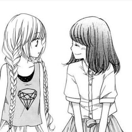 Аниме две подруги