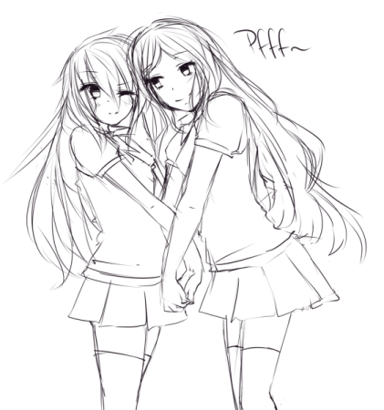 Близняшки Грейди аниме