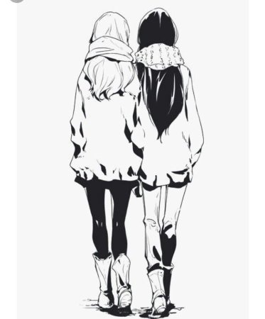 Рисунки для срисовки подруги