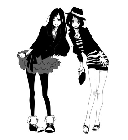 Аниме подружки