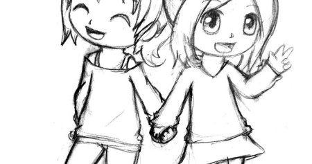 Две кавайные девочки