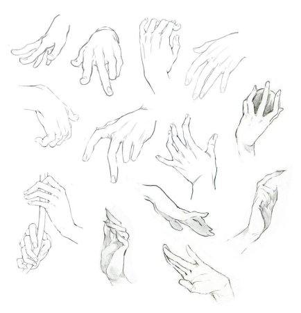 Руки туториал женские