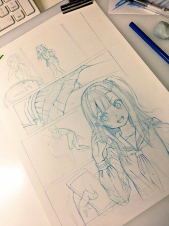 Рисование манги