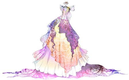 Платье рисунок