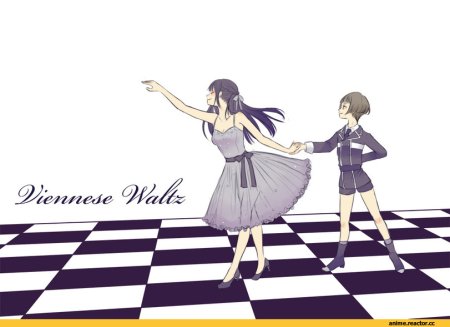 Манга танец на балу