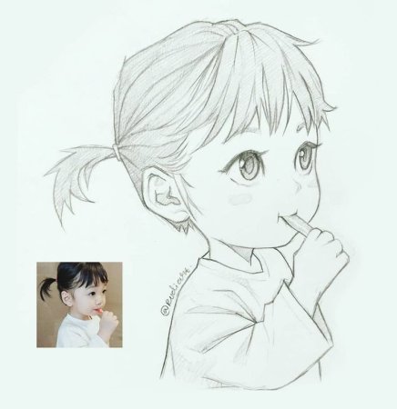 Позы для рисования детей