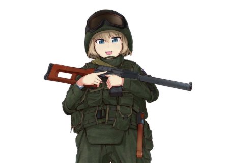 Аниме солдат РФ