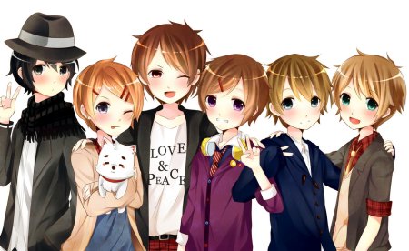 Аниме друзья